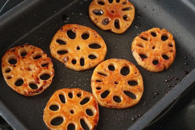 焼いたれんこん