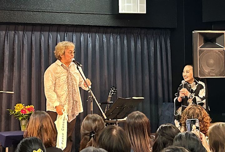 原田真二さんをゲストに迎えた「木曜塾」トークイベントにて。