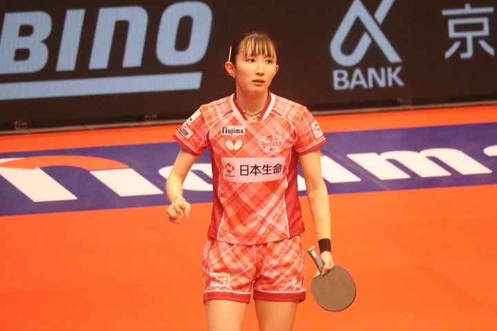 早田ひな 撮影：SPREAD編集部