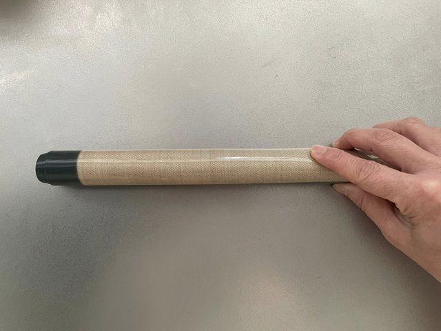 ダイソー シリコンマット「電子レンジマット」コンパクトに収納できる