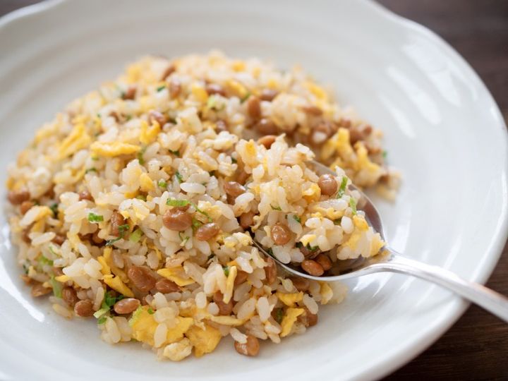 納豆炒飯(チャーハン)