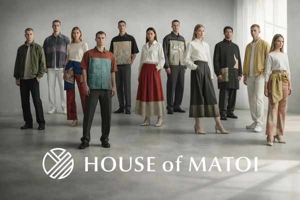 リユース着物を起点とした、ハイエンドアップサイクルブランド「HOUSE of MATOI」誕生