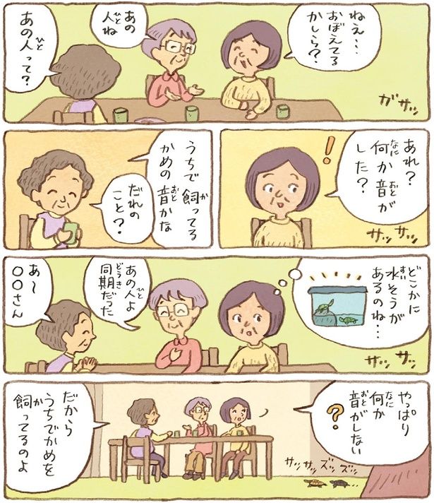 うちでかめを飼ってるのよ （C）やましたこうへい／KADOKAWA