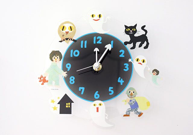 ねないこ だれだ光るアクリル時計