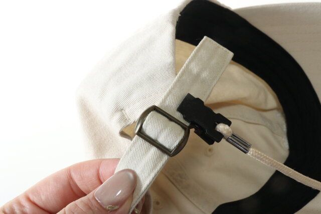 帽子クリップ（ソフトタイプ、パステルカラー） 取り付け