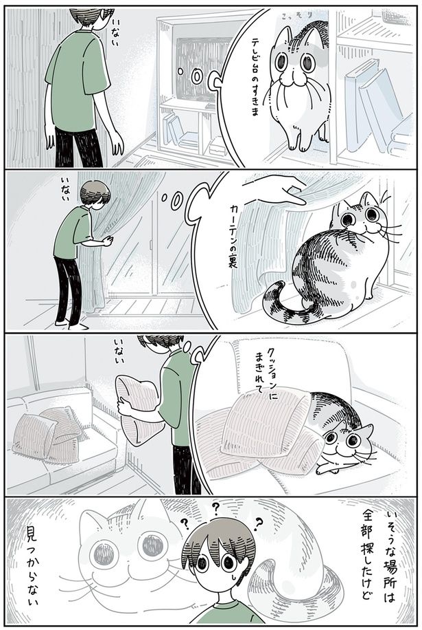 いそうな場所は全部探したけど （C）キュルZ／KADOKAWA