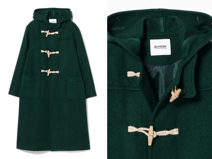 画像: 「モッサー ロング ダッフルコート 25FW」￥42,900 出典：ビームス ボーイ