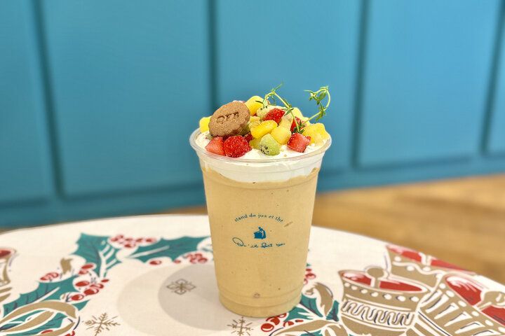 東京ドームシティの「キル フェ ボン」で、クリームたっぷりのフルーツタルトを満喫