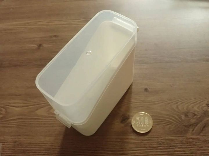 DAISO(ダイソー)：チーズがすっきり入るケース