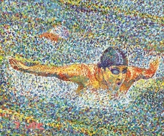 【東京都渋谷区】「絵画展 口と足で表現する世界の芸術家たち」開催。画家による実演も