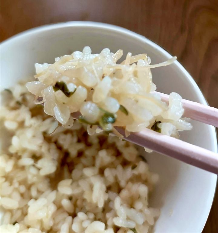 無印良品「ほたて貝柱と昆布のごはん」