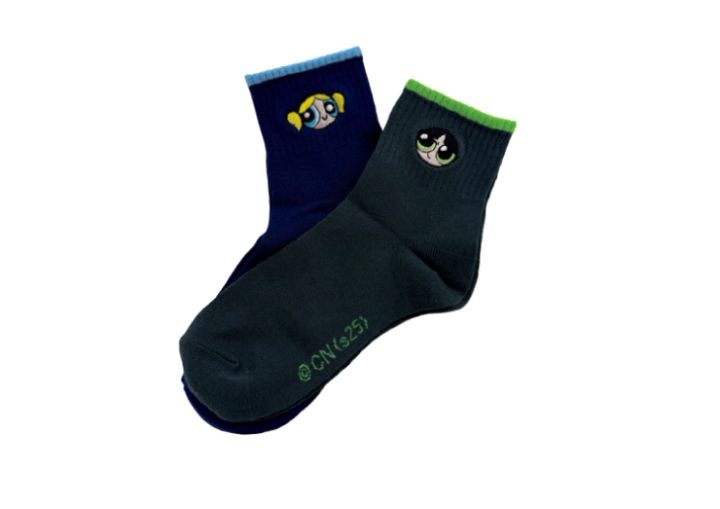 パワーパフガールズの靴下