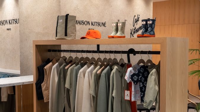 Maison Kitsuné Fukuoka HUNTERコラボ