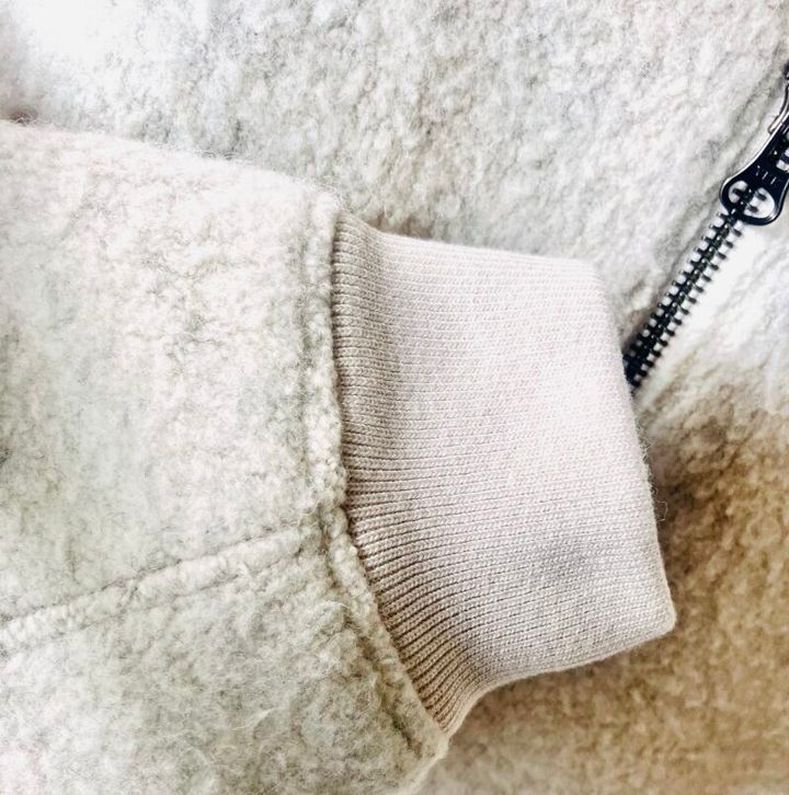 MUJILabo ショートブルゾン カフス