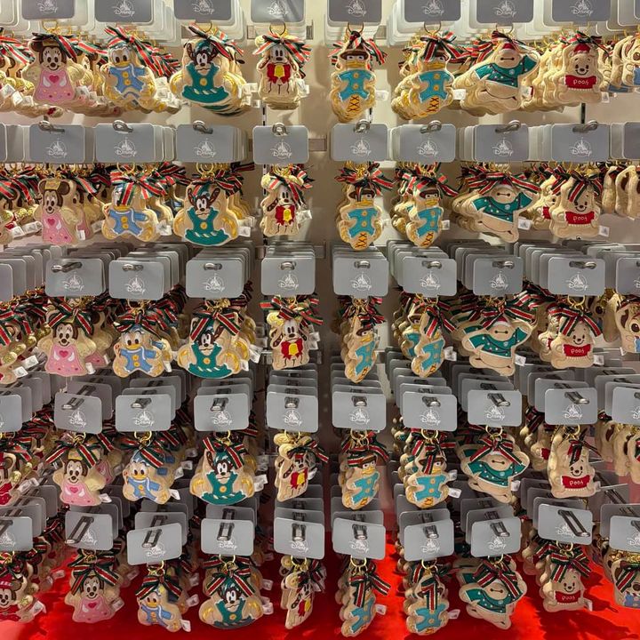 ぬいぐるみキーホルダー・キーチェーン クリスマスクッキー