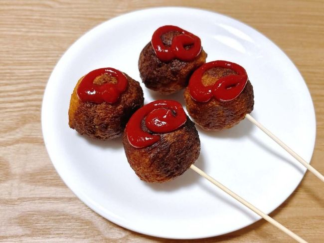 ひょうたん揚げ風ドッグ