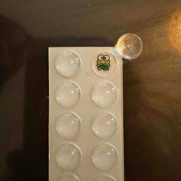 クッションシールをはがしたところ