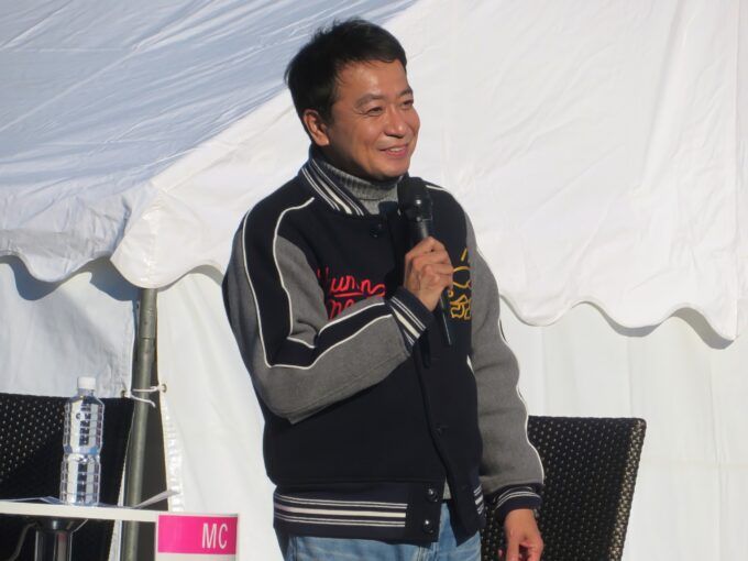 MCを務めた中山秀征