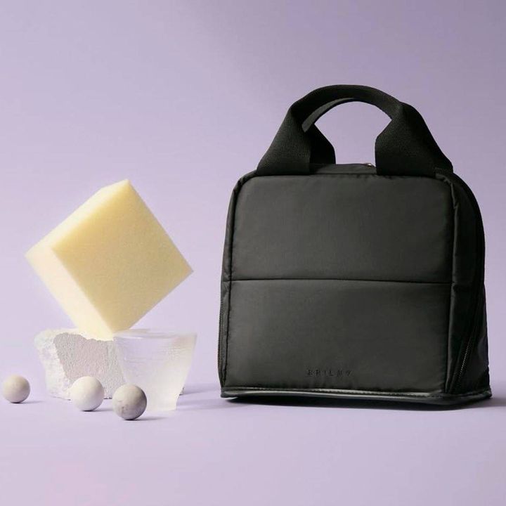 BRILMY 中身が見えて時短がかなう ズボラに優しいスタンドポーチ BOOK