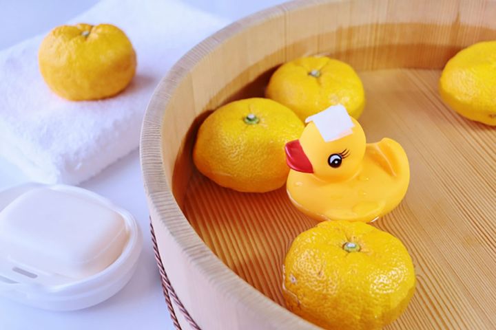 冬至の風物詩「柚子湯（ゆずゆ）」