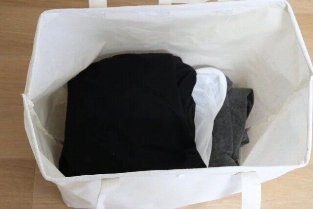 ダイソー がまぐちランドリーバッグ