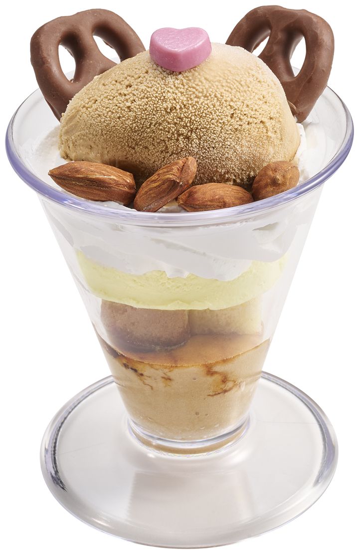 スシロー「スシローカフェ部」ミルキーキャラメルナッツパフェ 単体