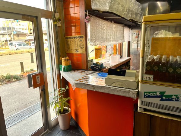 注文カウンター写真