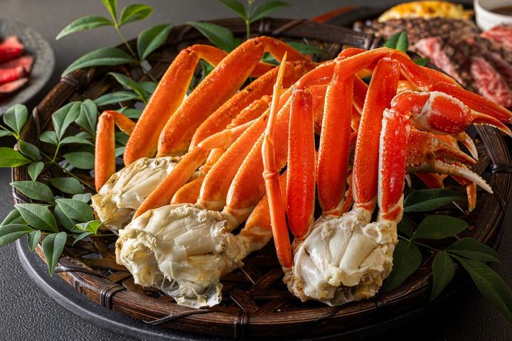本ずわい蟹 蟹酢添え