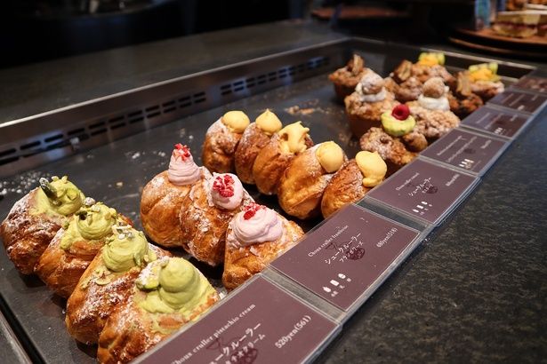 クリームを使った生ベイク