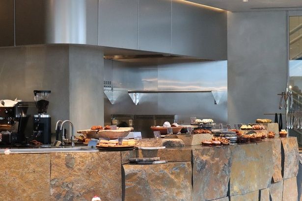 開放感あるオープンキッチン