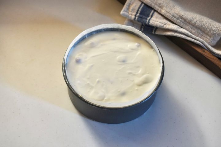 いちごのレアチーズケーキ