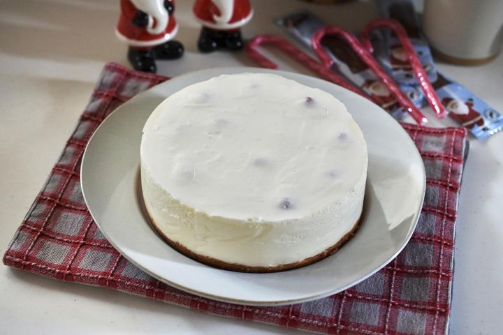 いちごのレアチーズケーキ