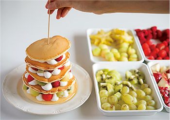 華やかな「パンケーキツリー」ならクリスマスパーティーにぴったり！ 甘い香りに誘われて、サンタさんが遊びに来てくれるかも♪の画像4