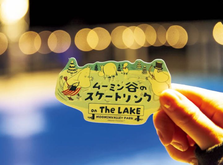 スケート体験でオリジナルステッカーがもらえる♪