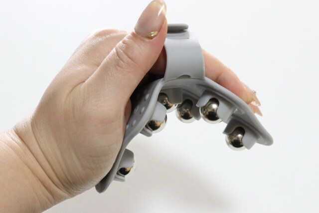 ボディケアローラー 曲がる