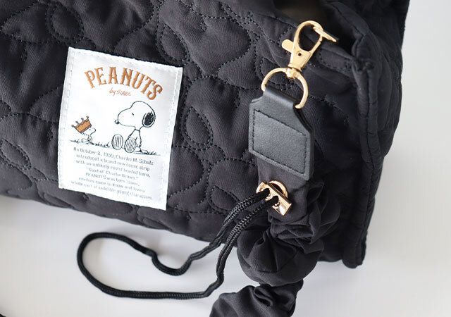 宝島社スヌーピーキルティングバッグストラップ
