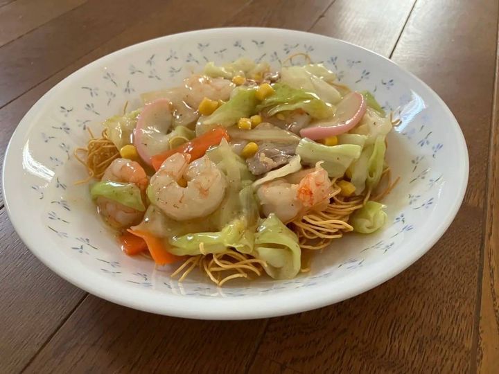 Seria(セリア)：マルタイ 皿うどん 白湯風味