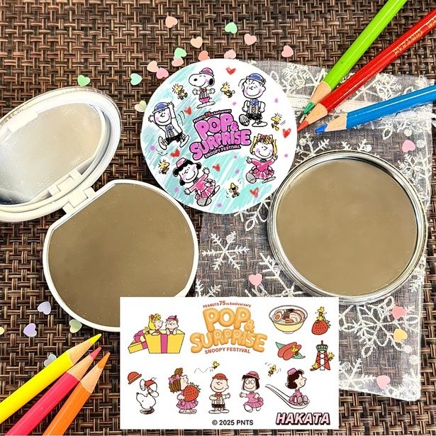 「オリジナル缶バッジ・ミラー作り」(1650円〜)