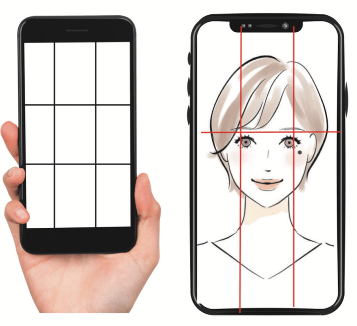 鏡ではなく自撮りで現在の自分を把握する3
