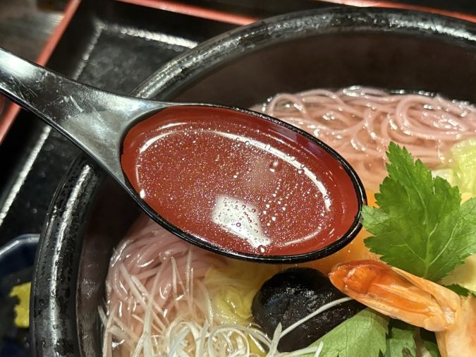 笠乃家 通りゃんせ スープ