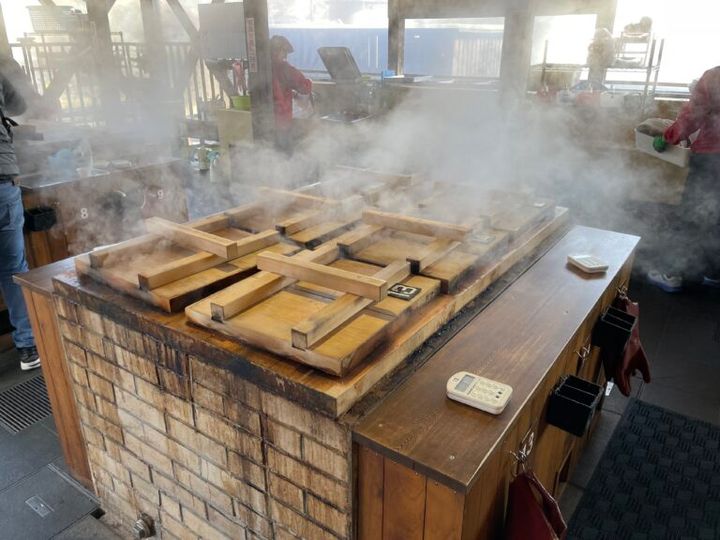 地獄蒸し工房鉄輪 釜