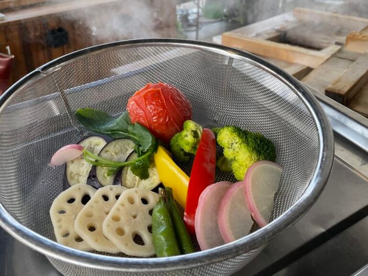 別府 地獄蒸し 野菜セット