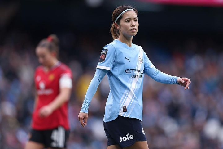 画像: 長谷川唯（マンチェスター・シティ） (C)Getty Images