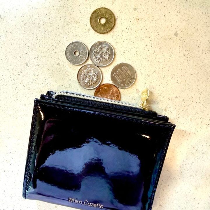 小銭もしっかり収納できる！