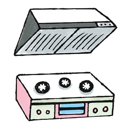 油汚れ（換気扇、コンロ、窓の外側）