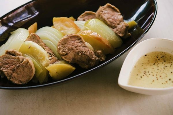 りんごのローストポーク