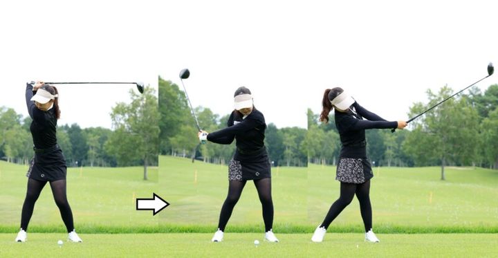 女性コーチが“タメの作り方”を解説！ドライバーの飛距離を伸ばす方法