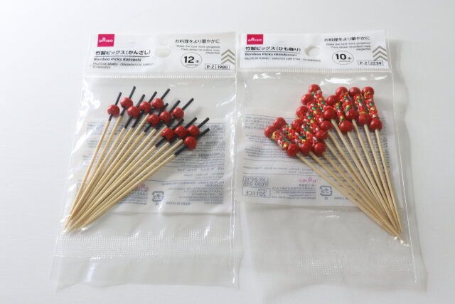 竹製ピックス パッケージ