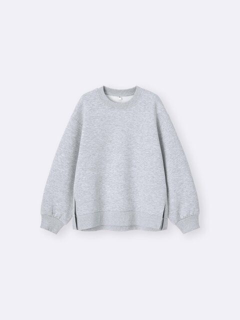 2025gu大人女性おすすめパフスウェットオーバーサイズプルオーバー