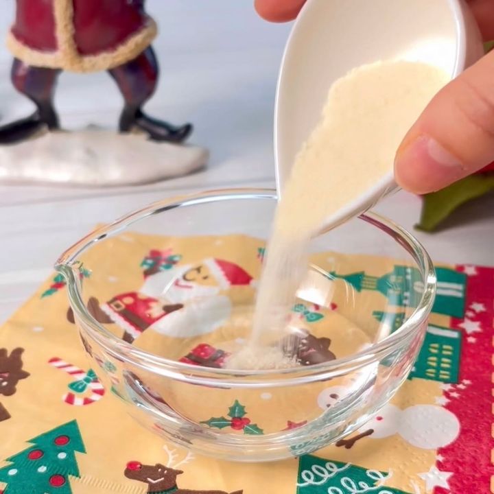 クリスマスレアチーズケーキ